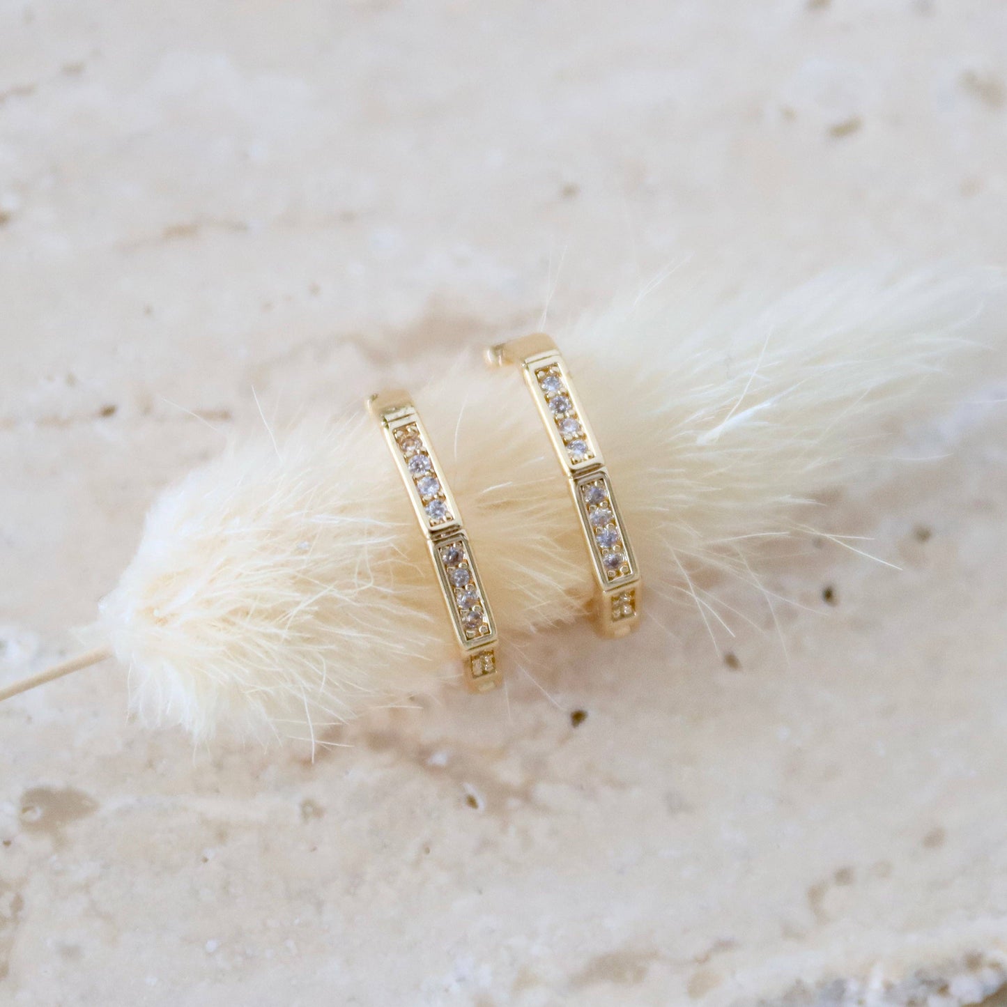 POLYGONE HOOP EARRINGS