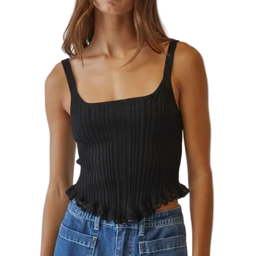 KNIT CORSET TOP