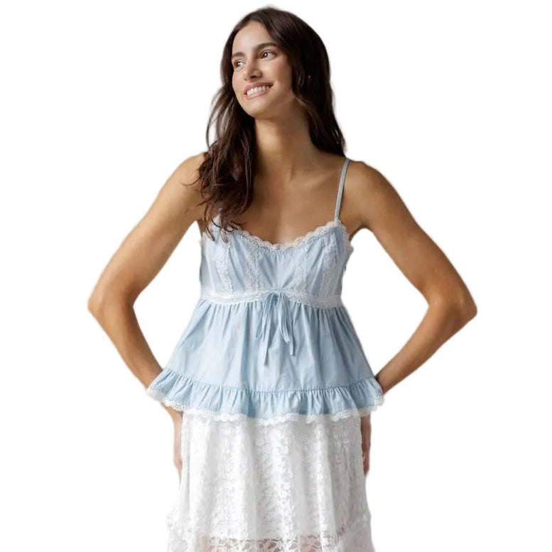 BABY BLUE CAMI TOP