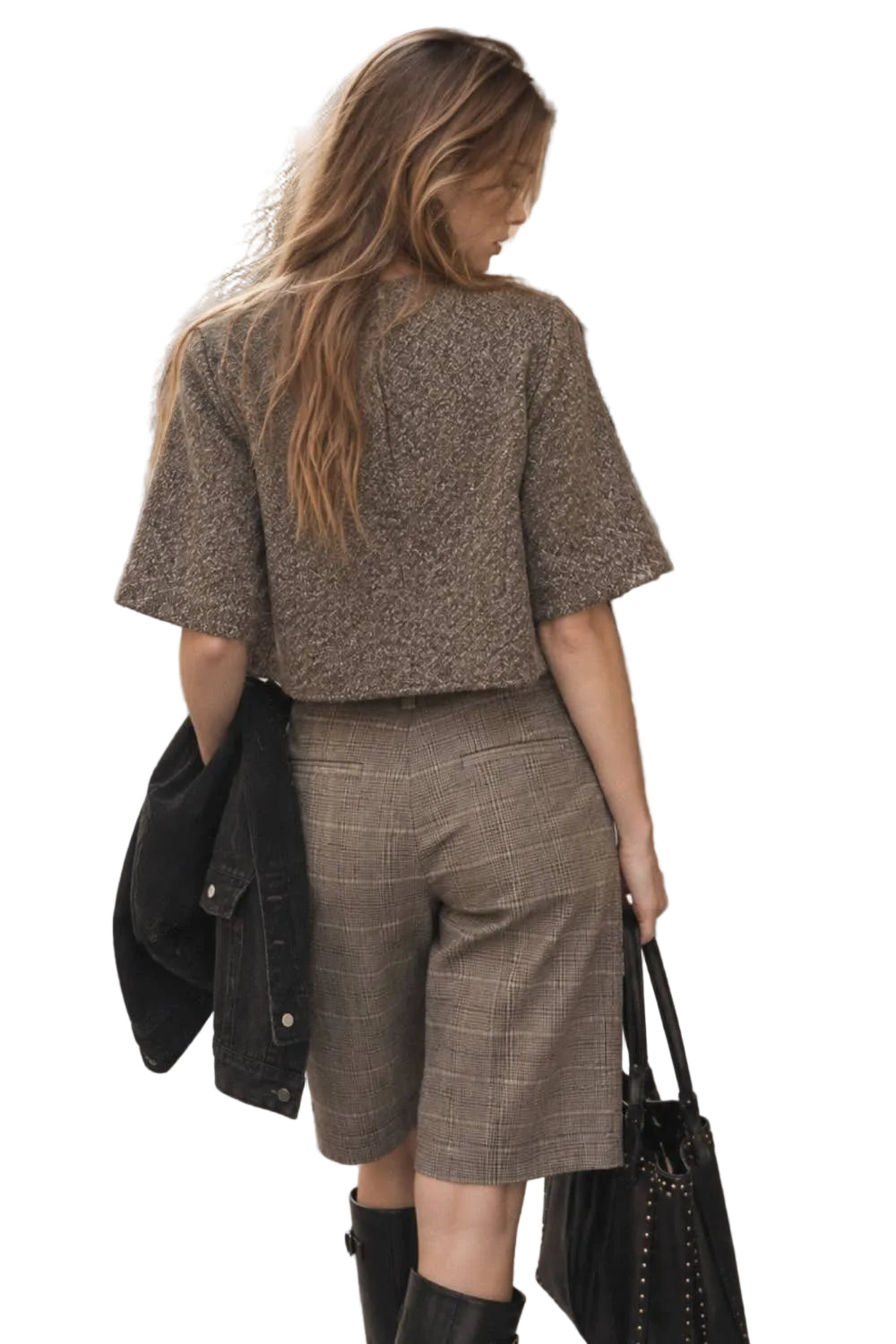 COVERED BUTTON KNIT CARDIGAN
