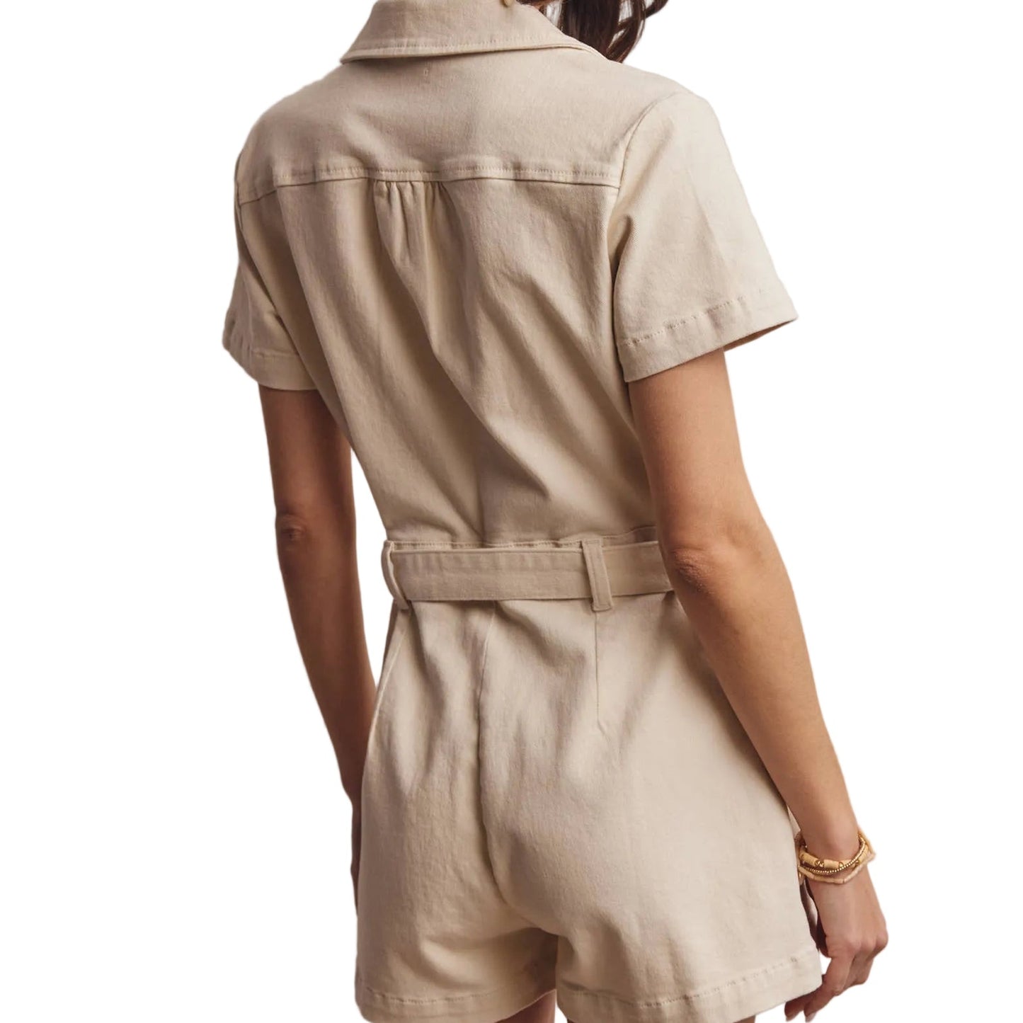 ZIP FRONT COTTON JUMPER