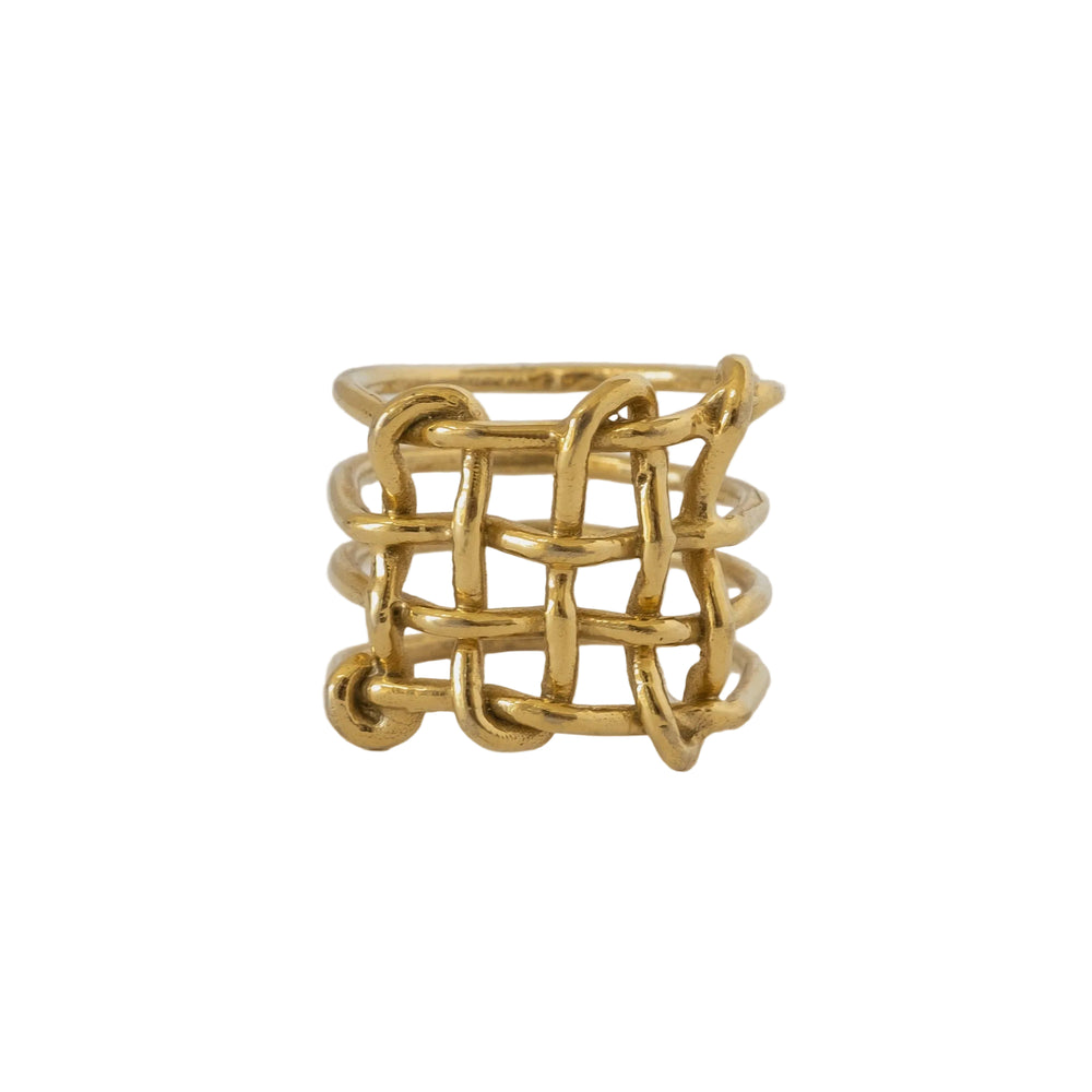GOLD LOUISE RING
