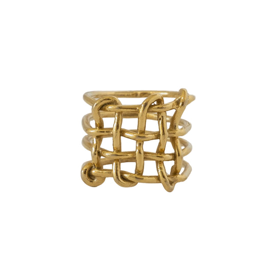 GOLD LOUISE RING