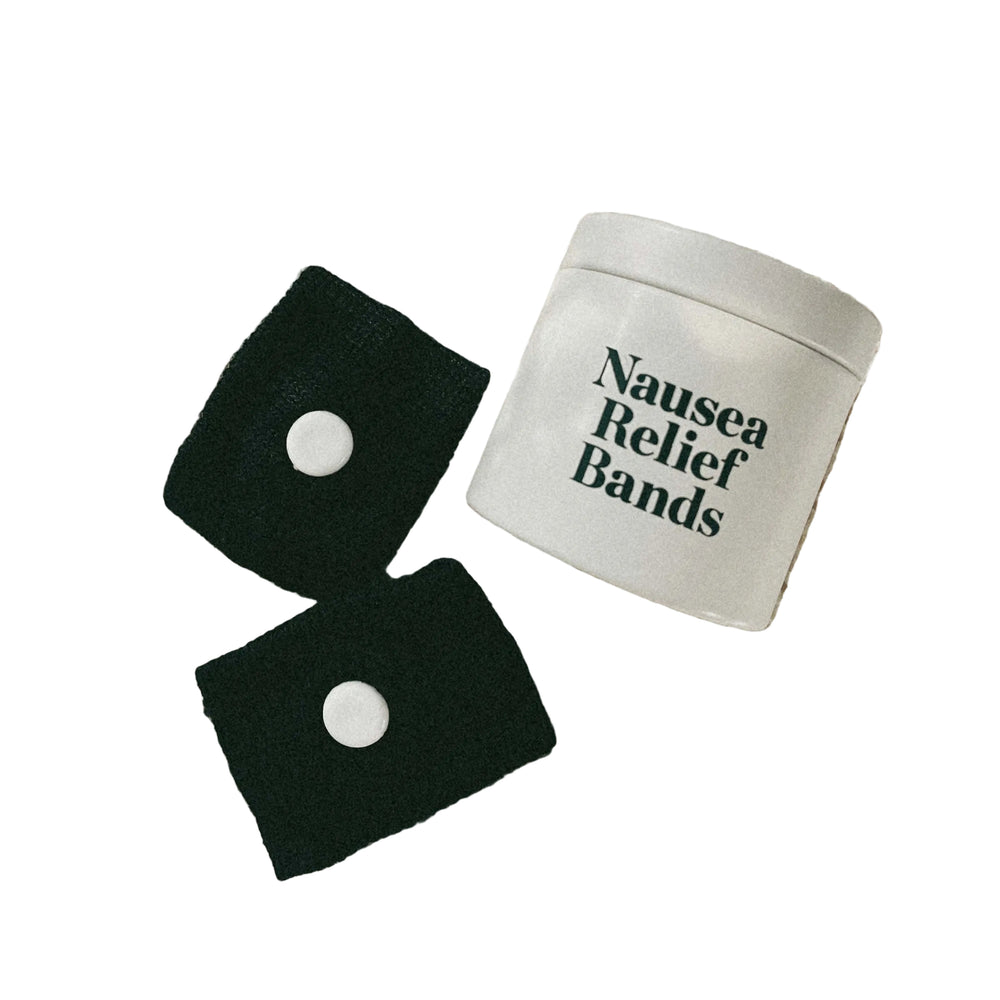 PREGNANCY NAUSEA RELIEF BANDS (ACUPRESSURE WRISTBANDS)