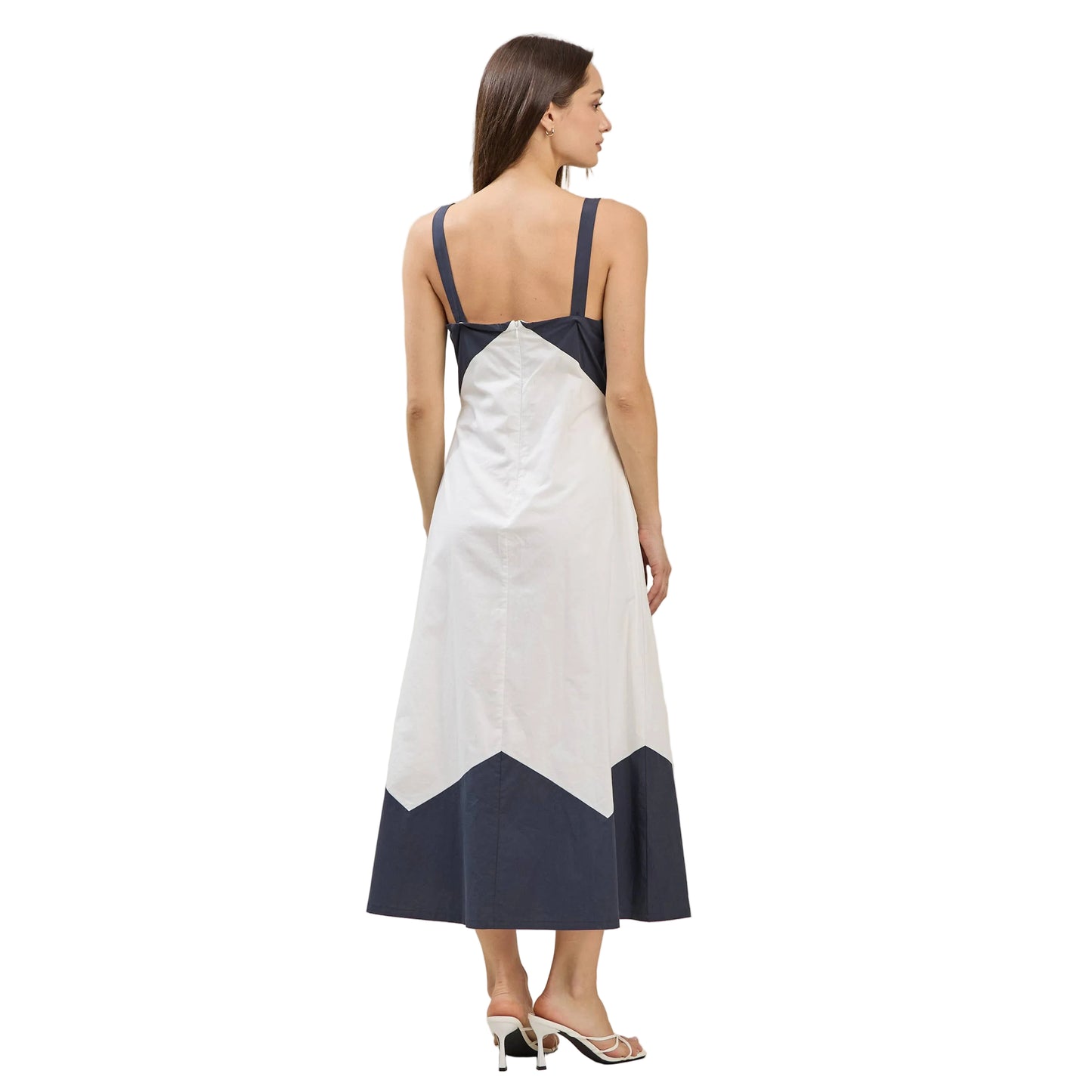 TWO TONE MAXI DRESS